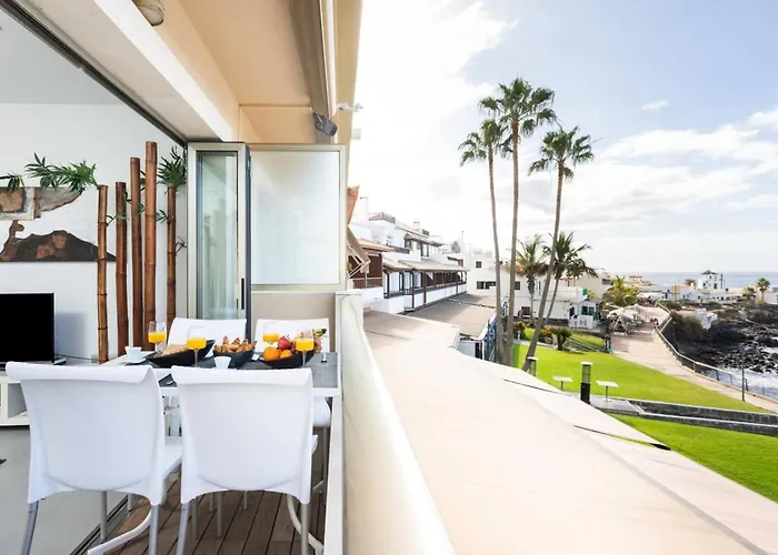 Modern With Sea Views And Terrace La Caleta Apartment Costa Adeje (Tenerife)